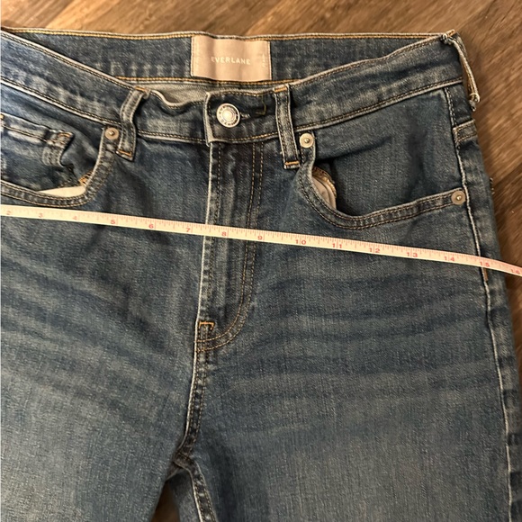 Everlane High Waisted Straight 98% Cotton Women’s Ankle Denim Jeans Size 27 - Picture 12 of 14